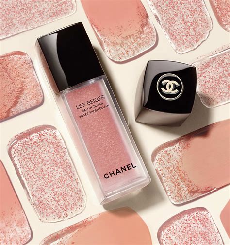 chanel blush eau|Chanel light peach blush.